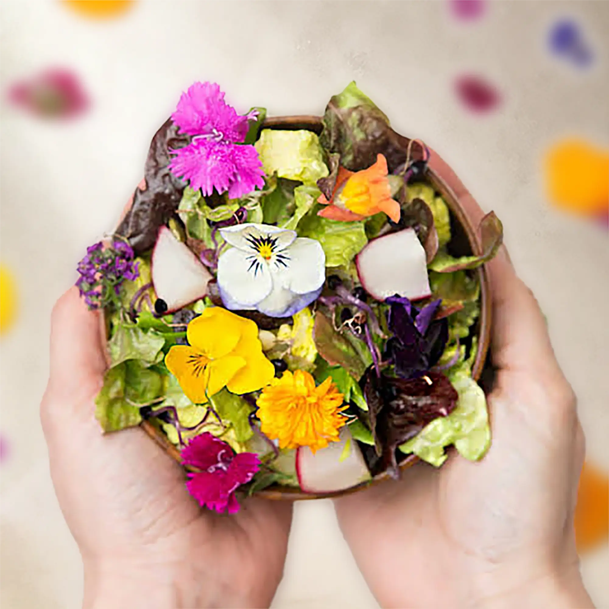 ذسته بندی گل خوراکی